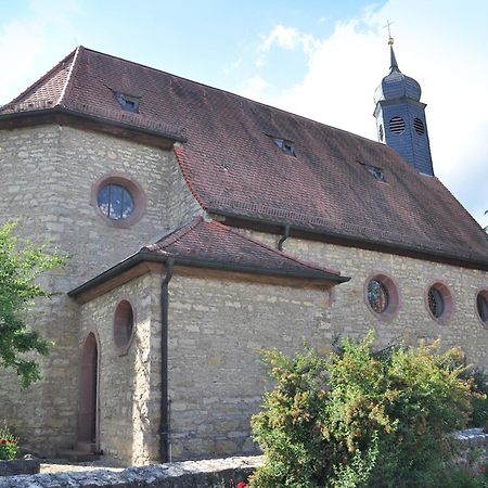 Lichtdurchflutetes Zimmer - Kappele Waldbuttelbrunn Exterior foto